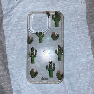 clear iphone 13 pro case cactus 🌵